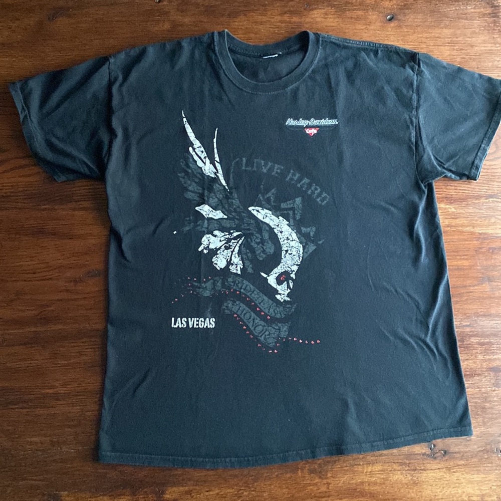Harley-Davidson Cafe 1997 Graphic T-Shirt.